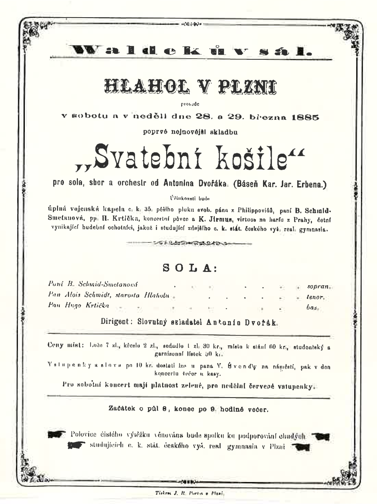 Program premiéry Svatebních košil v Plzni